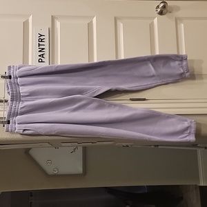 Large Purple Sweat Pants